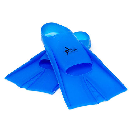 Swimfit Training Silicone Swim Fins (Blue)