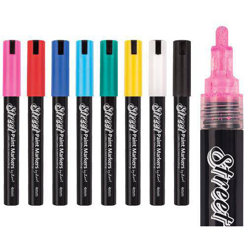 Zart Street Paint Marker 8pcs