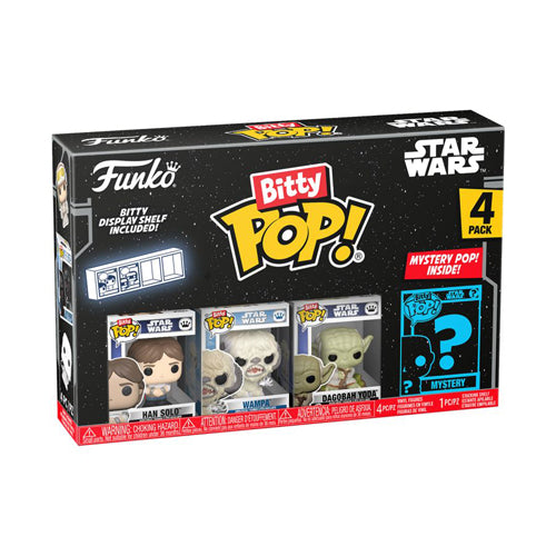 Star Wars Han Solo Bitty Pop! 4-Pack