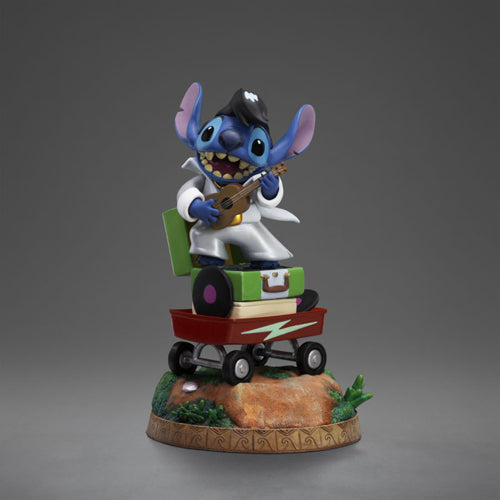 Lilo & Stitch Stitch (King of Rock) 1:10 Scale Statue