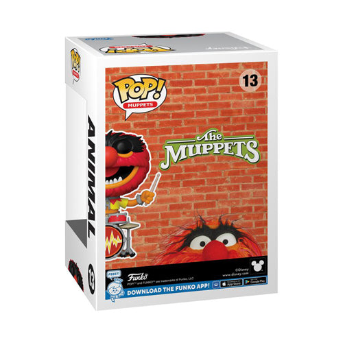 Muppets Animal on Drums NYCC 2024 Exclusive Pop! Vinyl