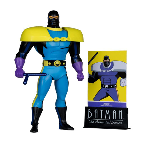 Lock-Up Batman Animated Series Black Light Gold Label Figure