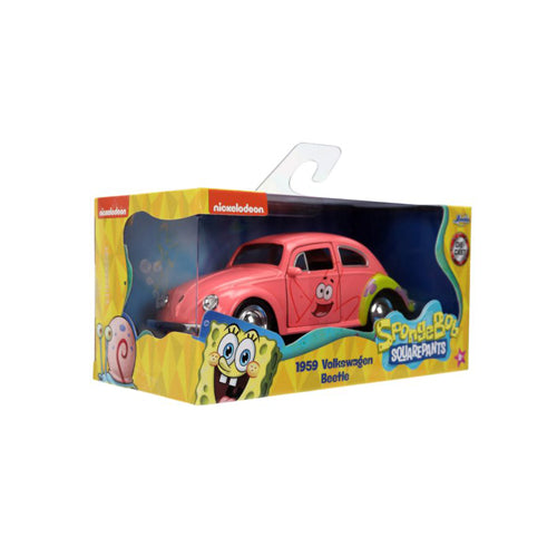 Spongebob Squarepants 1:32 1959 VW Beetle Diecast Vehicle