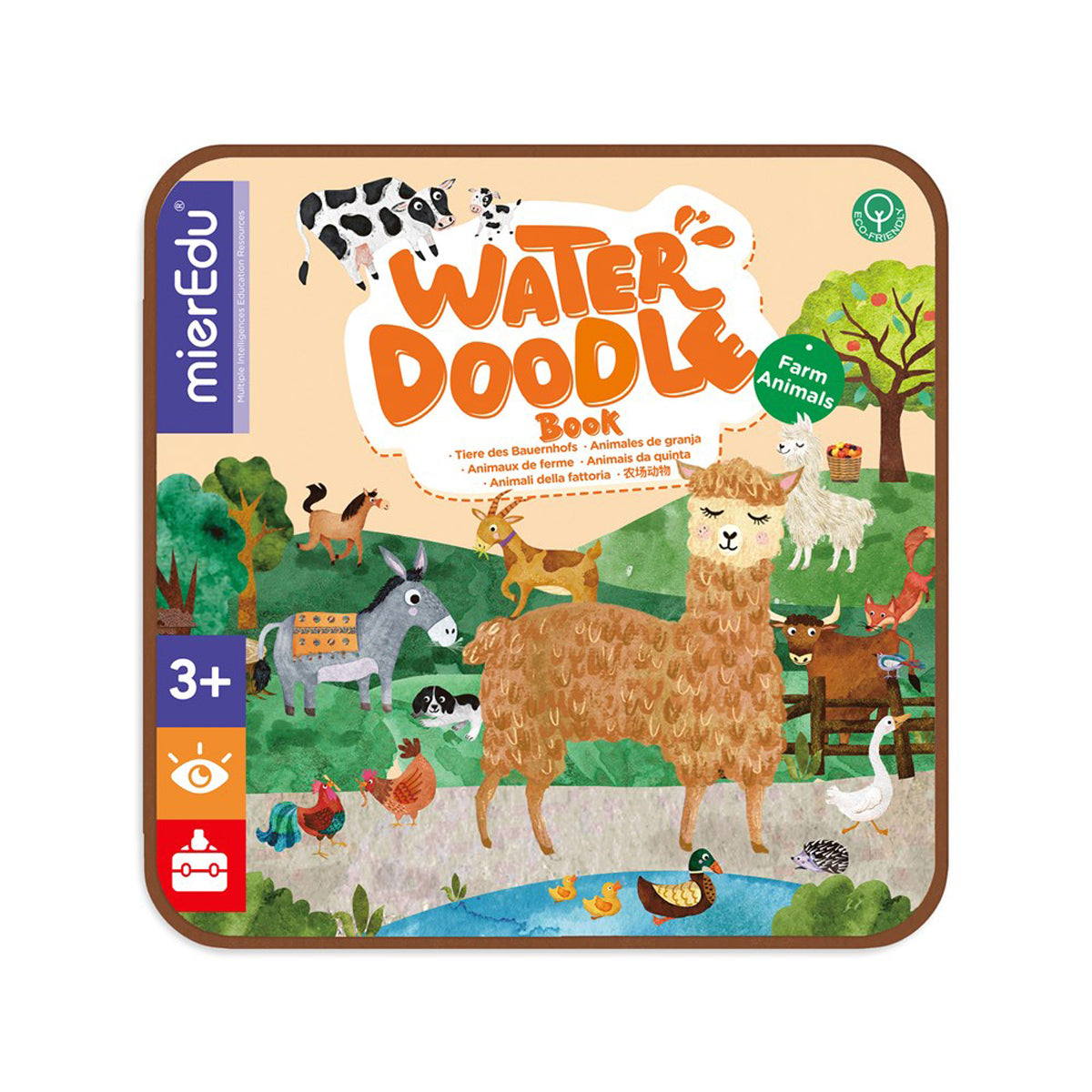 mierEdu Water Doodle Book