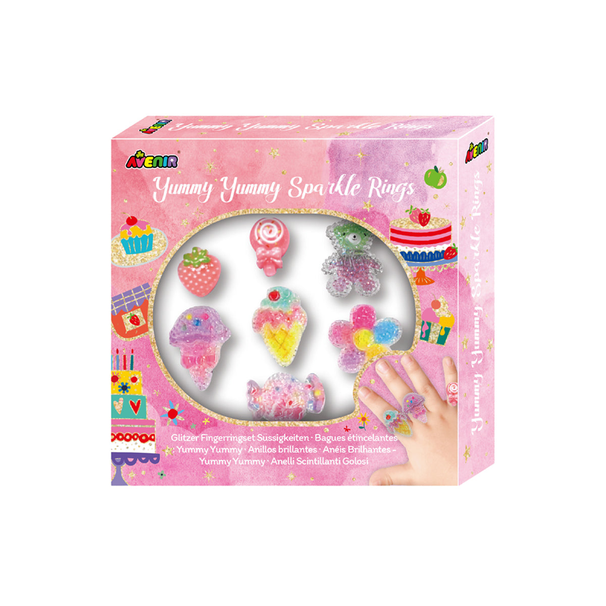 Avenir Fancy Me Sparkle Rings