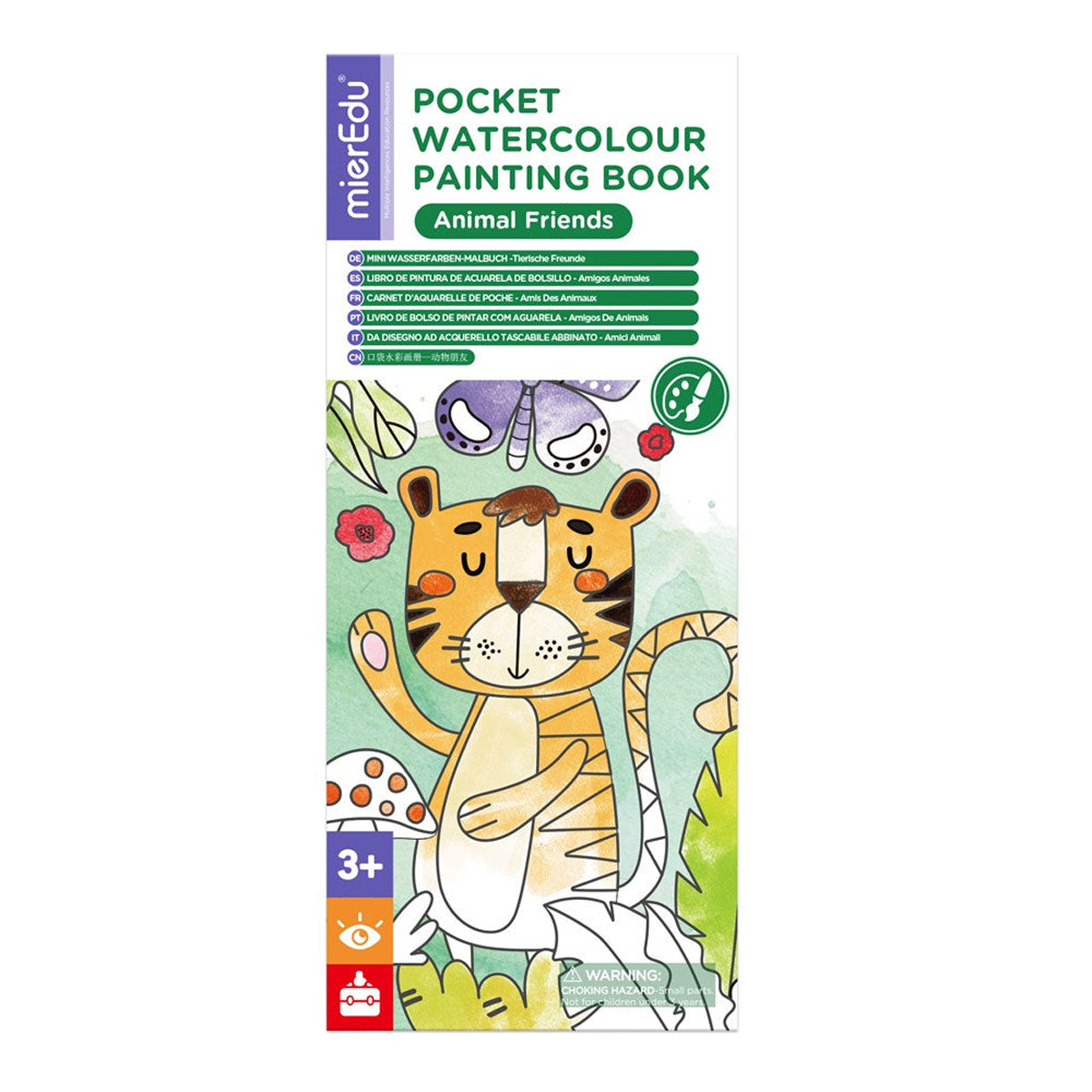 mierEdu Pocket Watercolour Painting Book