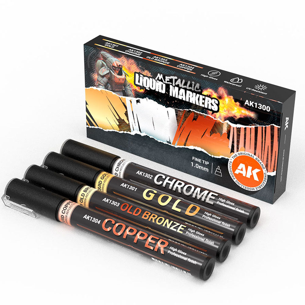 AK Interactive Metallic Liquid Marker
