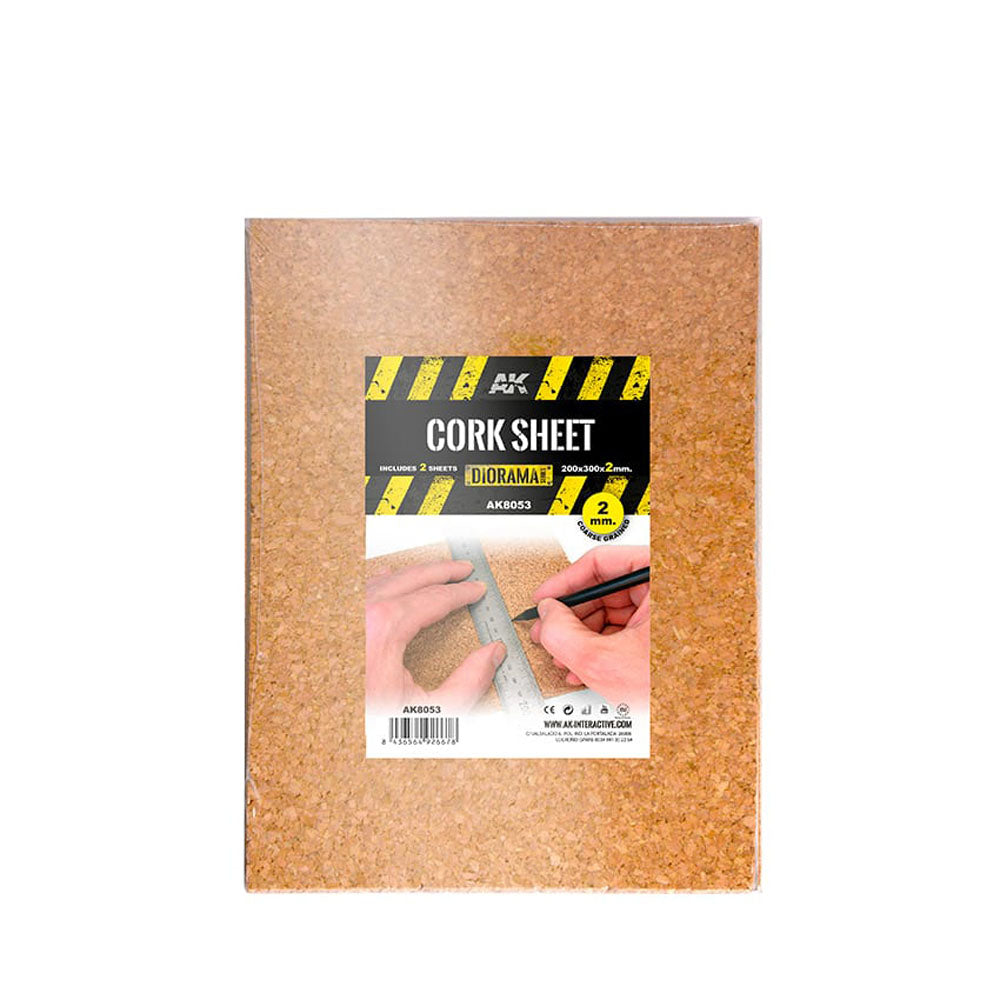 AKインタラクティブな粗粒コルクシート(200x300mm)
