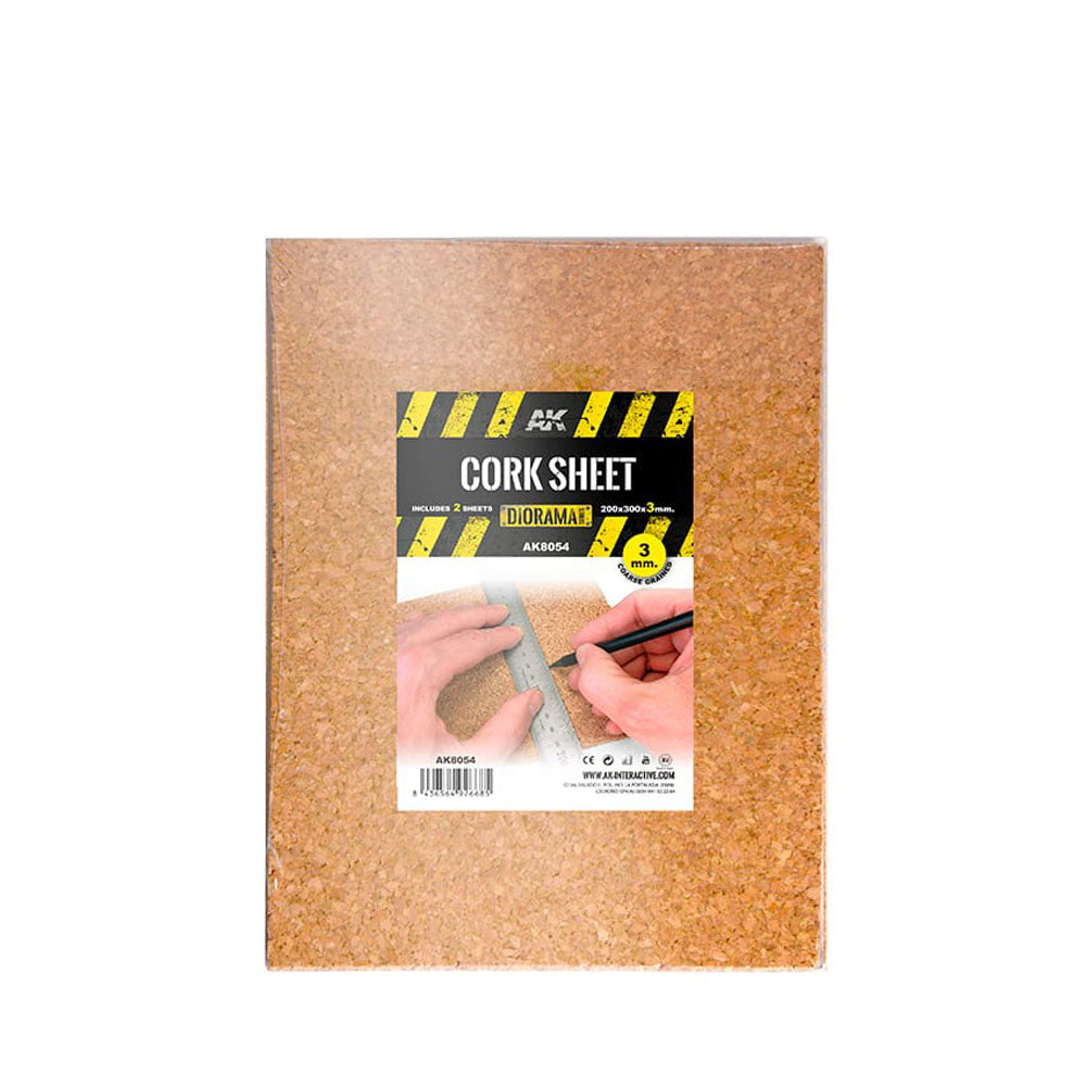 AKインタラクティブな粗粒コルクシート(200x300mm)