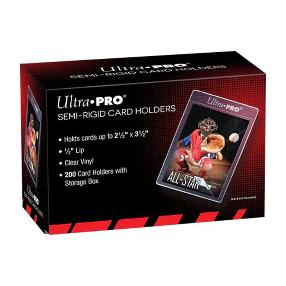 Ultra Pro Semi-Rigid Lip Sleeves 200pcs (0.5in)