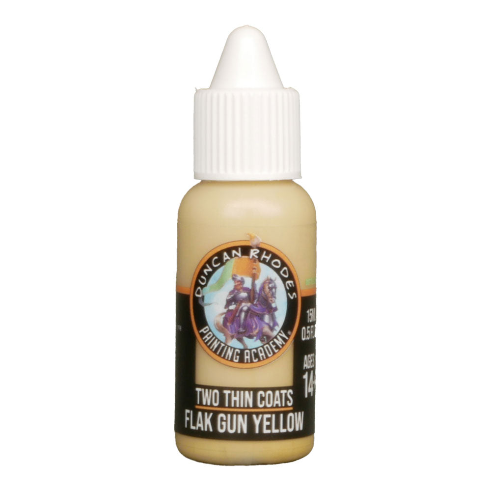 Two Thin Coats Acrylic Paint 15mL (Yellow)