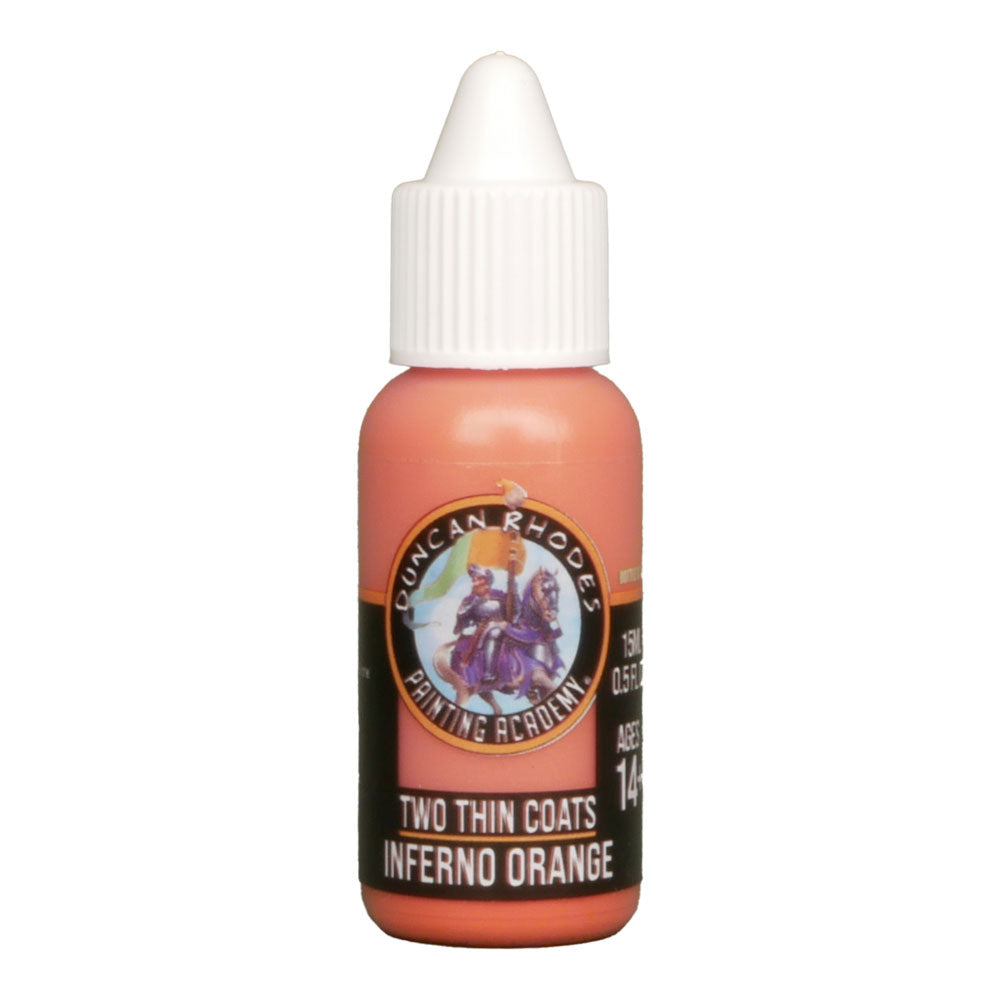 Two Thin Coats Acrylic Paint 15mL (Orange)