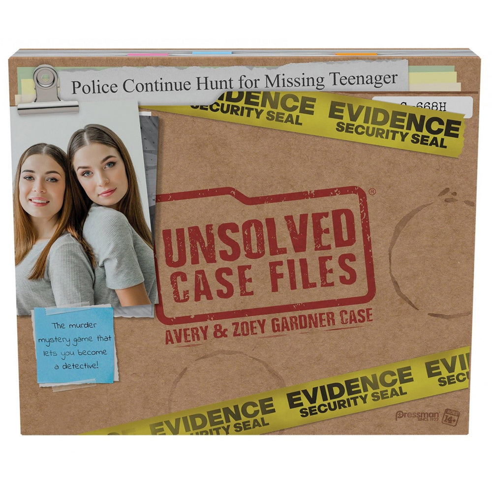 Avery and Zoe Gardner Unsolved Case Files Game