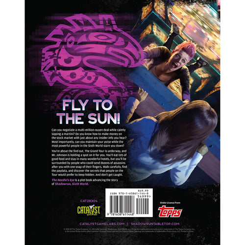 Shadowrun the Needles Eye Strategy Role Playing Game