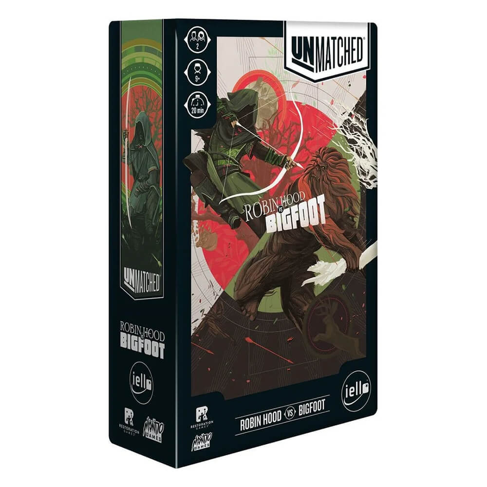 Uovertruffen Robin Hood vs Bigfoot -brettspill