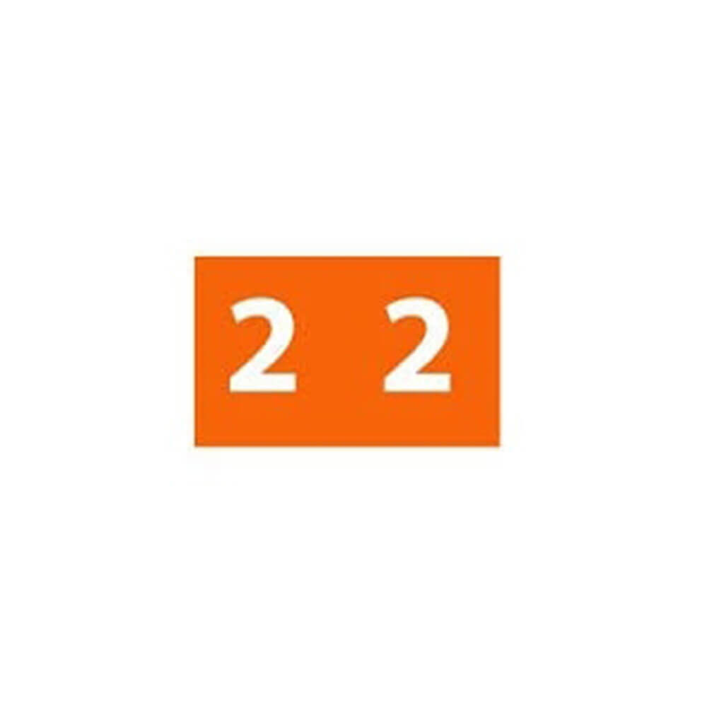 Avery Farbkodierungsetiketten, 25 x 38 mm, 180 Stück