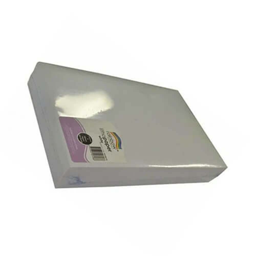 Regenbogen-Lithopapier, 94 g/m² (100 Stück)