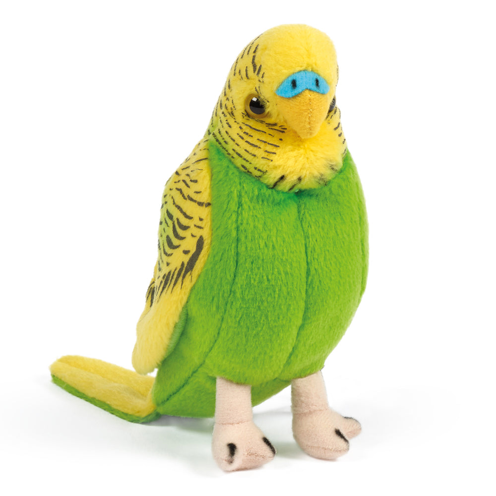 Living Nature Yellow Budgerigars with Sound