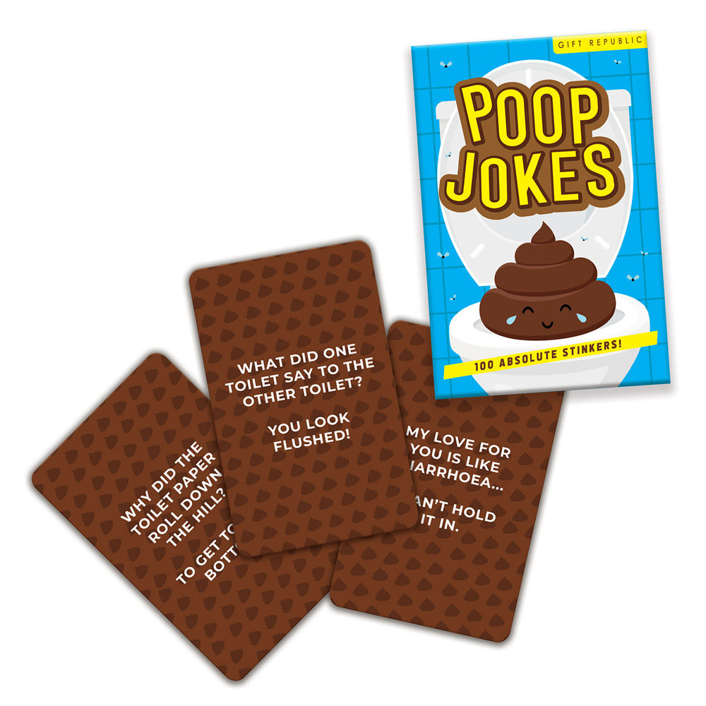 Gift Republic Poop Jokes Card Game