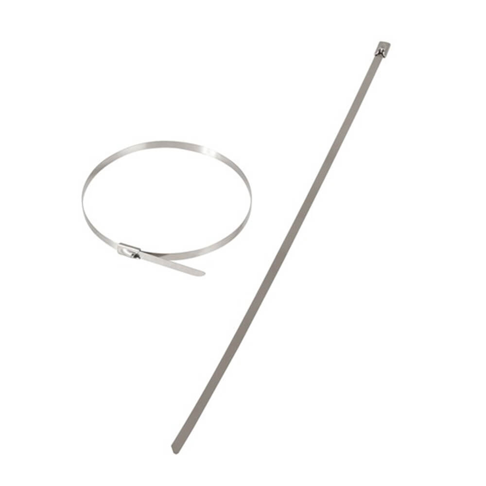 Rustfritt stålkabelbånd (10pk)