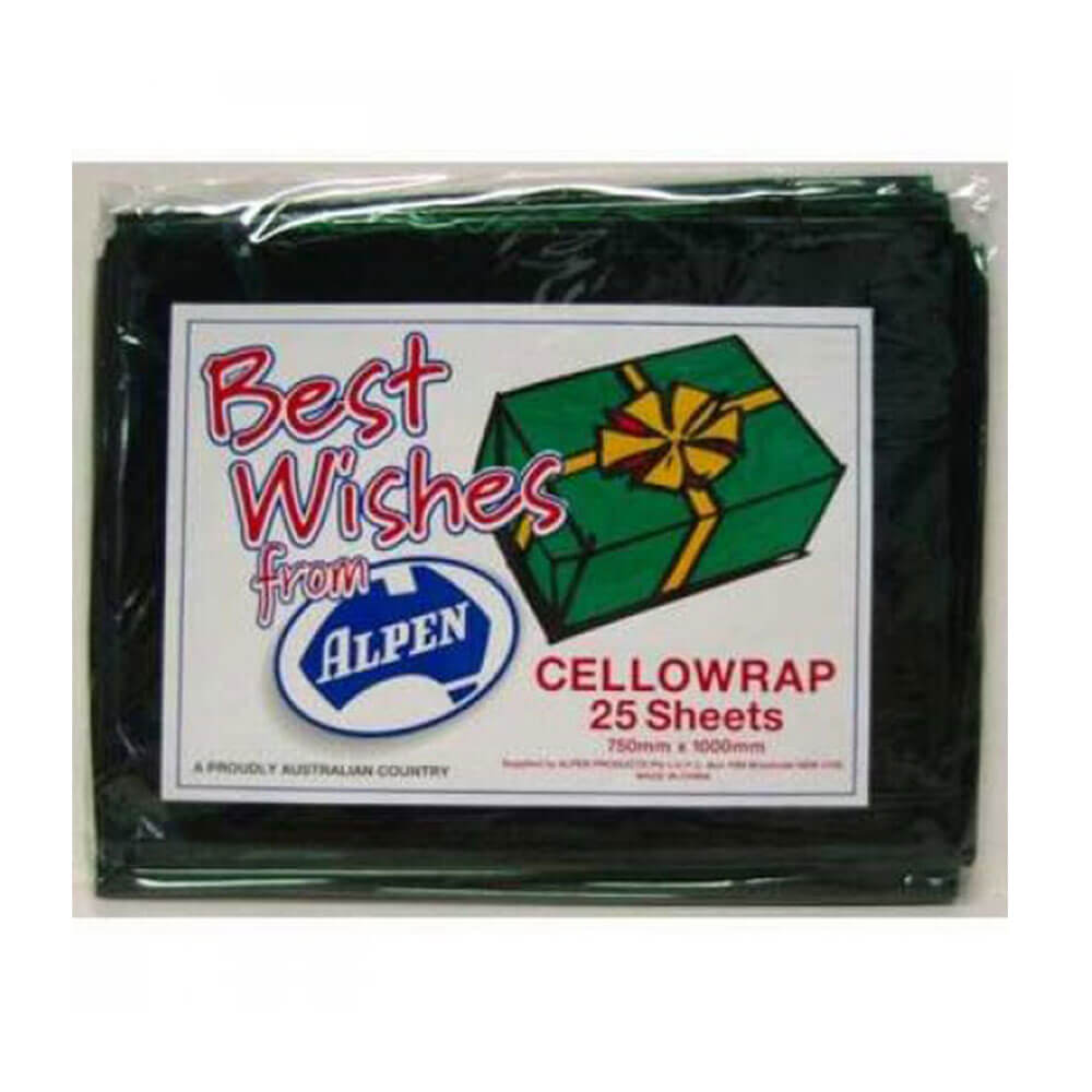 Alpen Zellstofffolie 75x100cm (25er Pack)