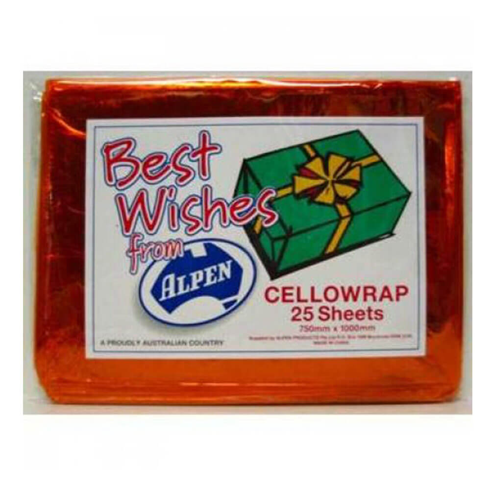 Alpen Zellstofffolie 75x100cm (25er Pack)