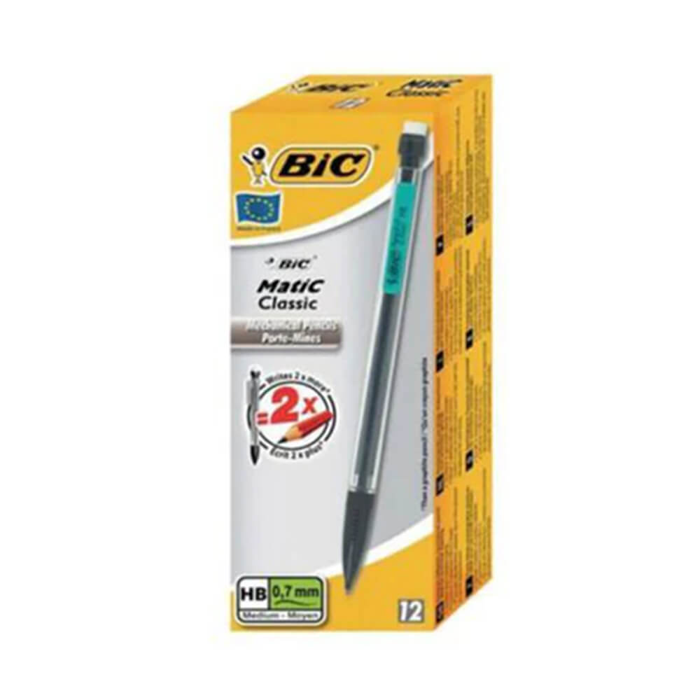 Bic Matic Original Mechanical Pencils 0.7mm 12pcs(各種)