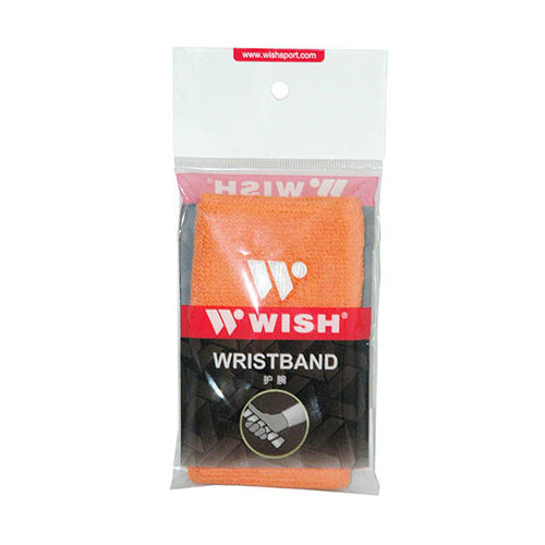 Wish Tennis Wrist Band (Orange)