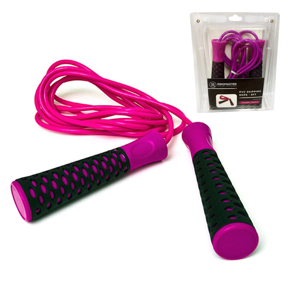 Ringmaster Coloured Skipping Rope (Purple)