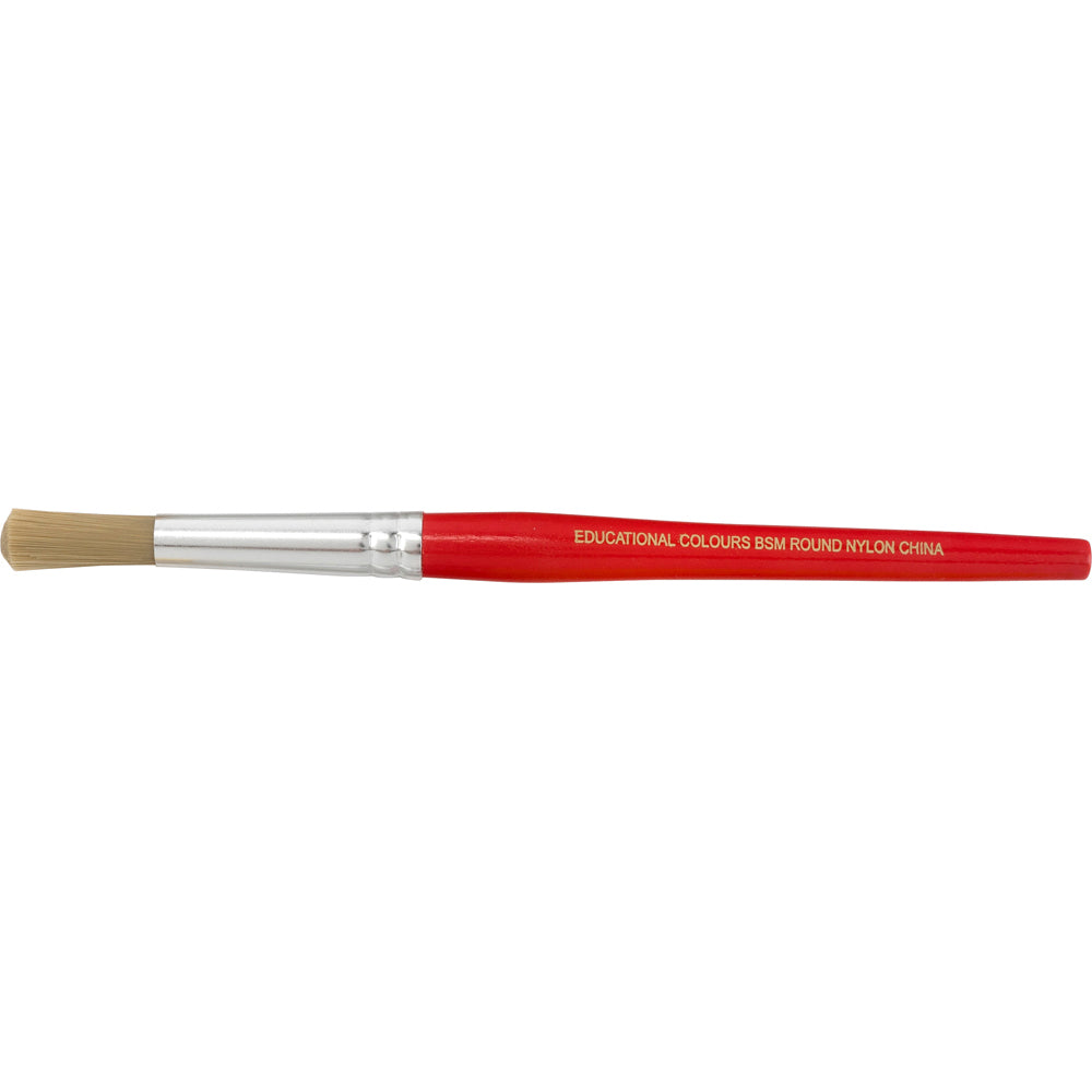 Educational Colours Brush Stubby Round