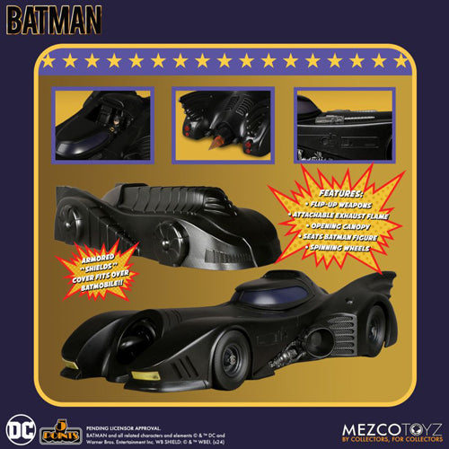 Batman (1989) 5 Points Batmobile