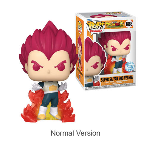 Broly Super Saiyan God Vegeta US Pop! Chase Ships 1 in 6