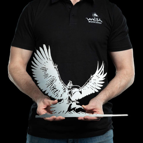 TLOR Gandalf on Gwaihir Metalbird Corten Steel Silhouette