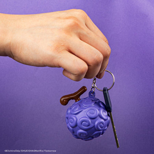 One Piece (2023) Squishy Gum Gum Fruit Keychain
