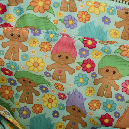 Trolls w/ Faux Fur Tote Bag & Detachable Coin Bag