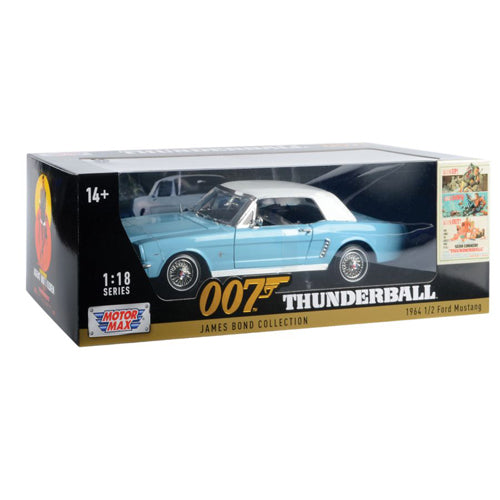 James Bond Collection 1964 1/2 Ford Mustang Hard Top 1:18