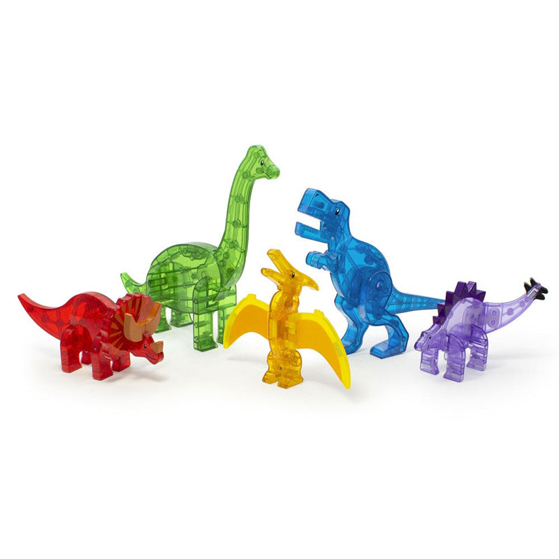MAGNA-TILES Dinos 5-Piece Set