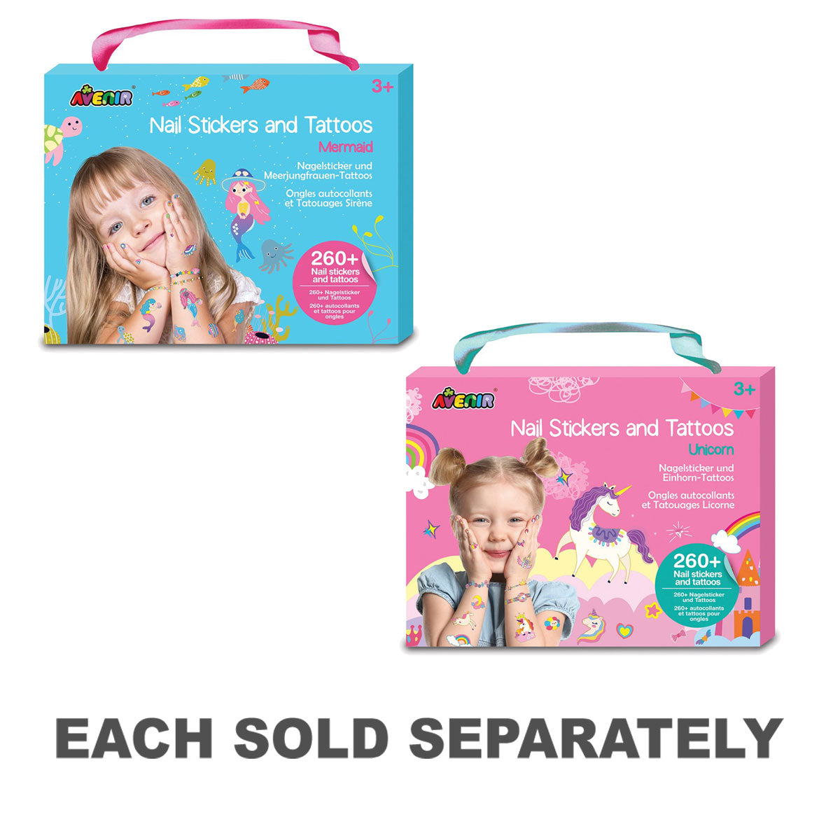 Avenir Nail Stickers and Tattoos