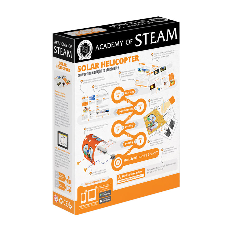 Engino Academy of Steam Solar Helicopter