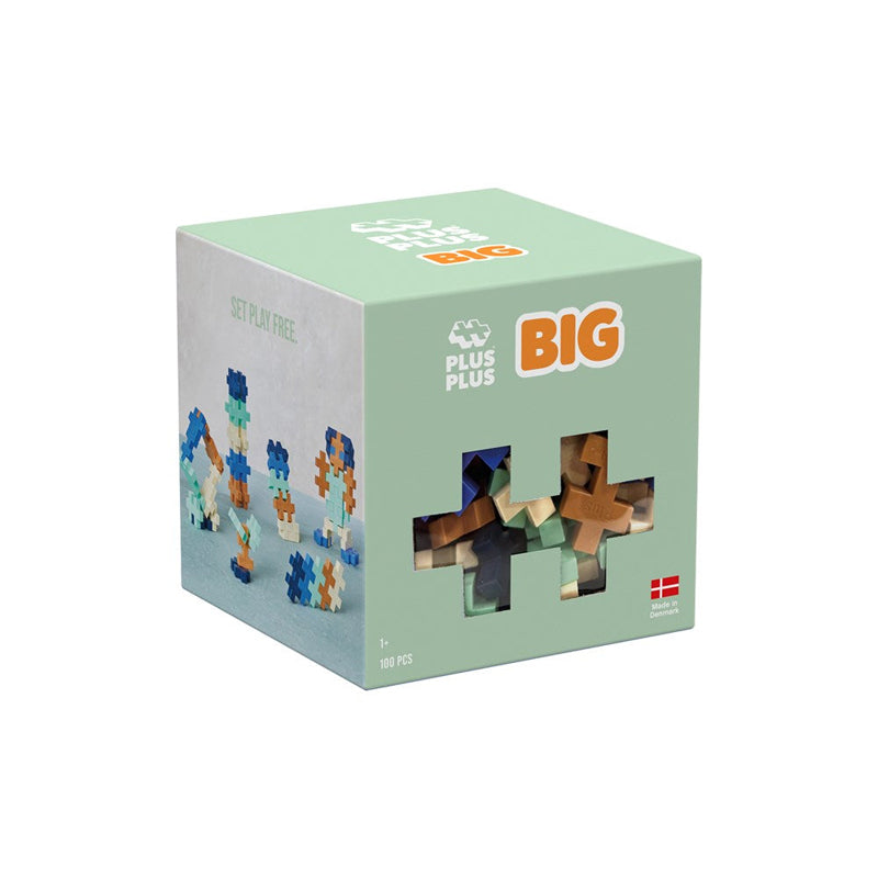 Plus-Plus BIG Breeze 100pcs Building Blocks in a Box