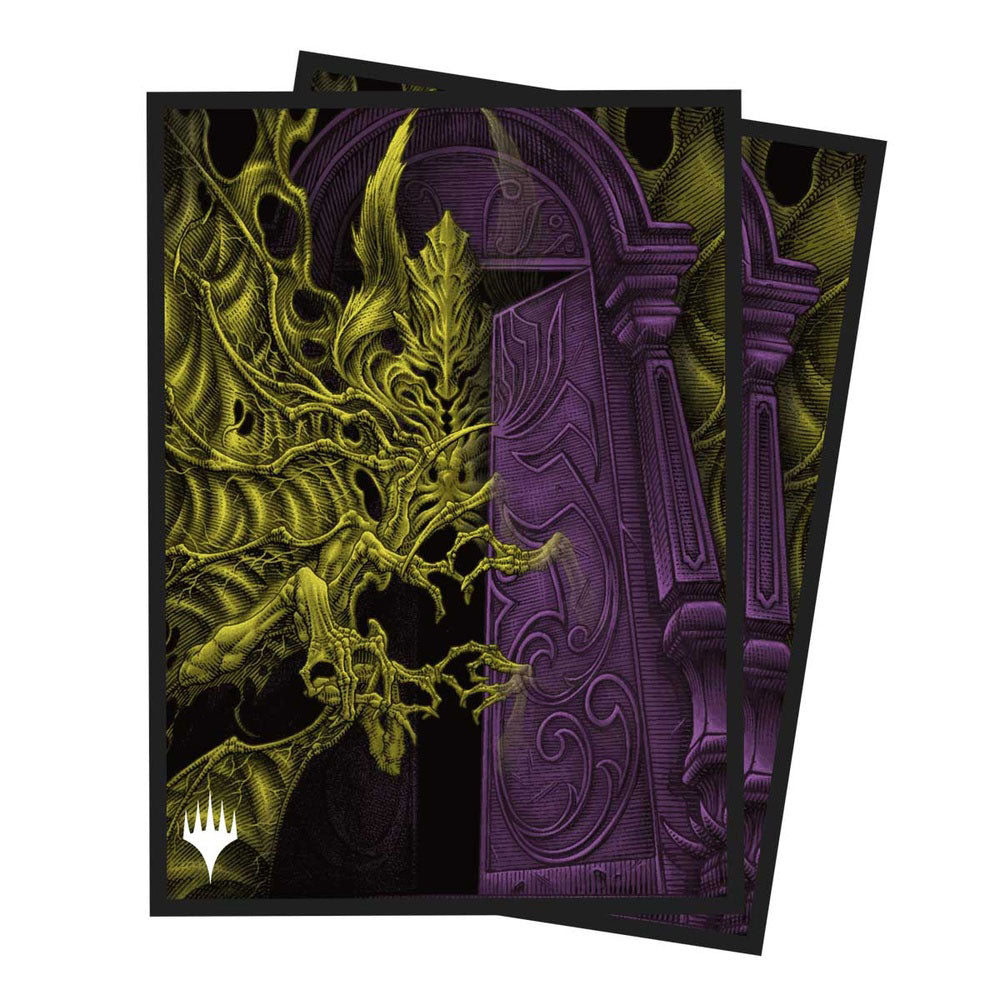 Ultra Pro MtG Duskmourn Alt Art Key Character Mythic Sleeves 100pcs