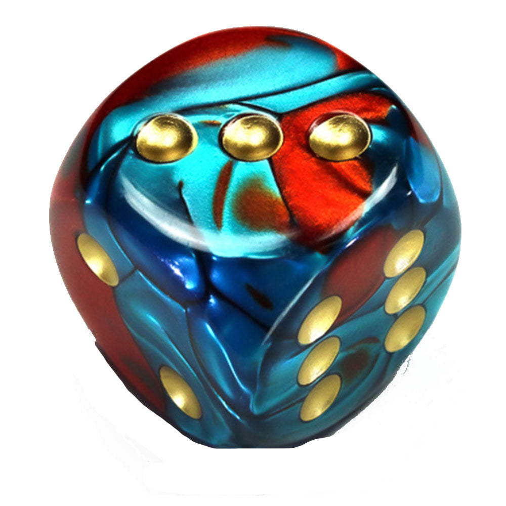 Chessex Gemini D6 Dice with Pips 30mm