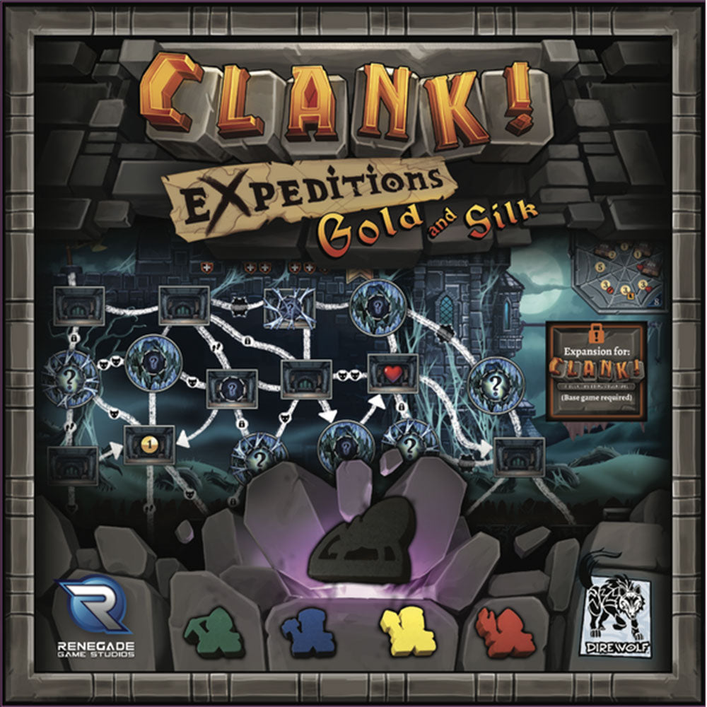 Clank! Gold and Silk Board Game