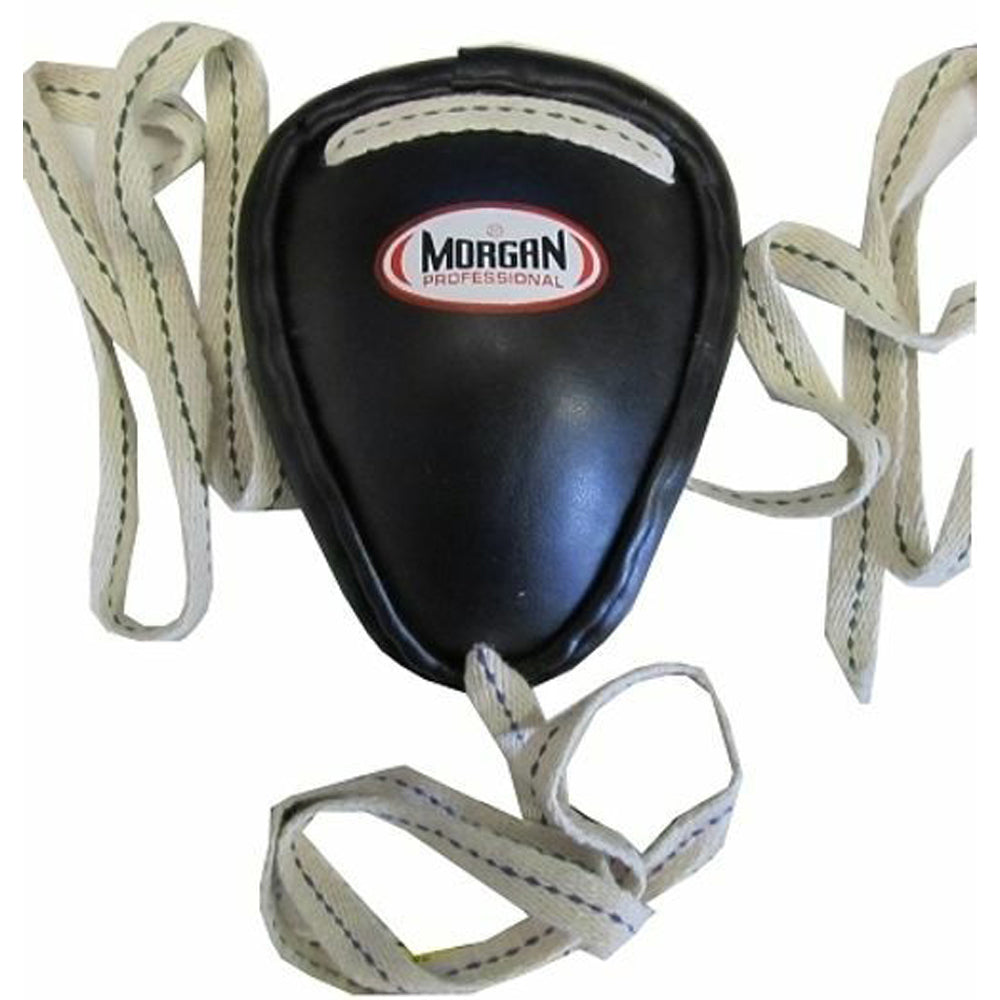 Morgan Platinum Lace Up Steel Groin Guard