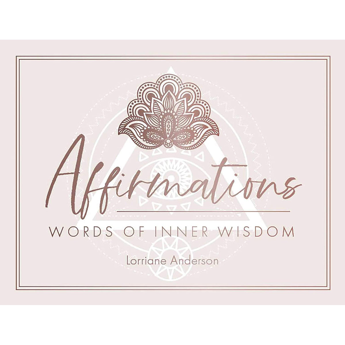 Affirmations Words of Inner Wisdom Book