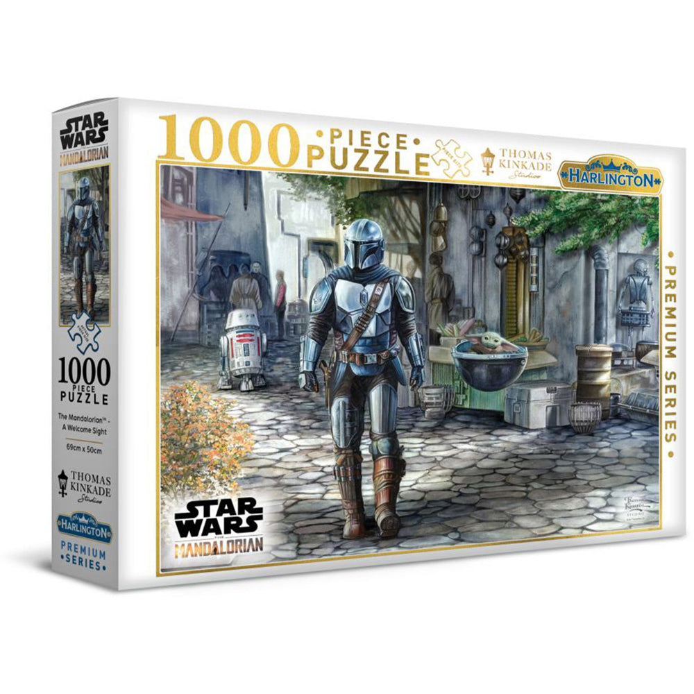 Star Wars The Mandalorian A Welcome Sight Puzzle 1000pcs