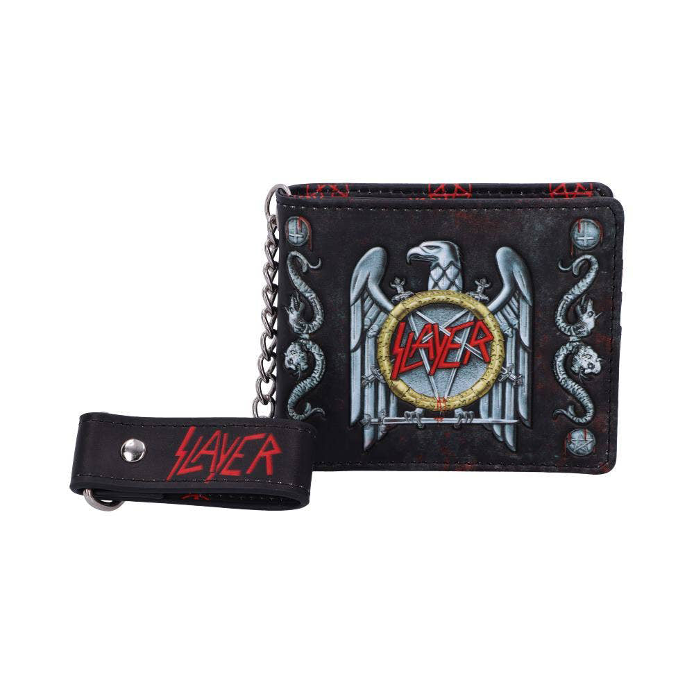 Slayer Eagle Logo Embossed Wallet Purse