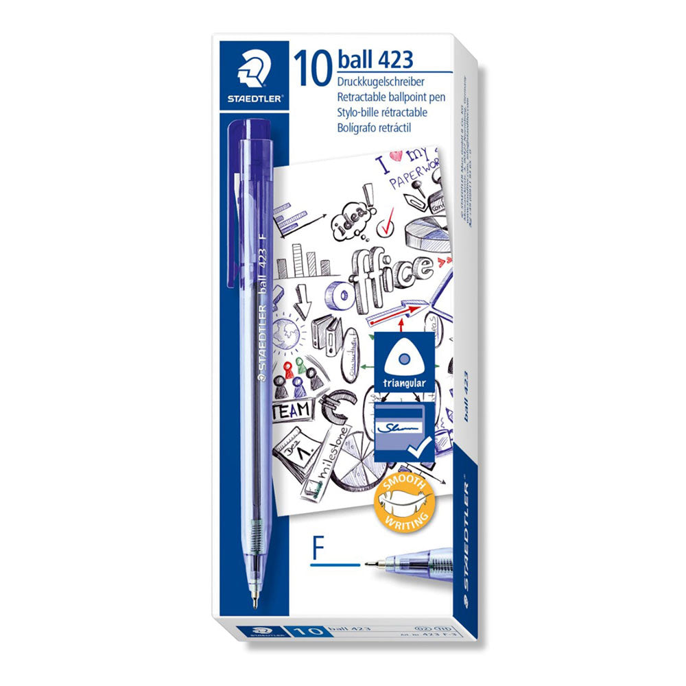 Staedtler 423細かいボールペン(10の箱)