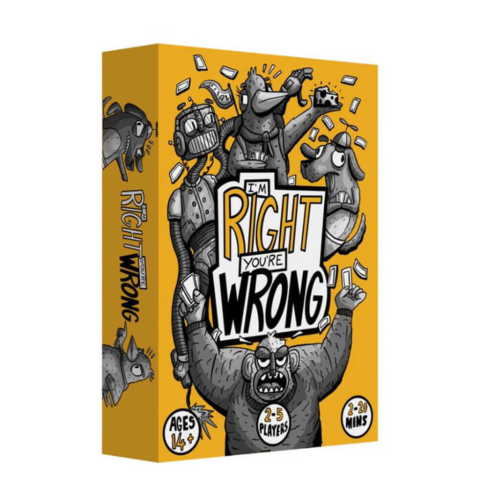 I'm Right You're Wrong Card Game