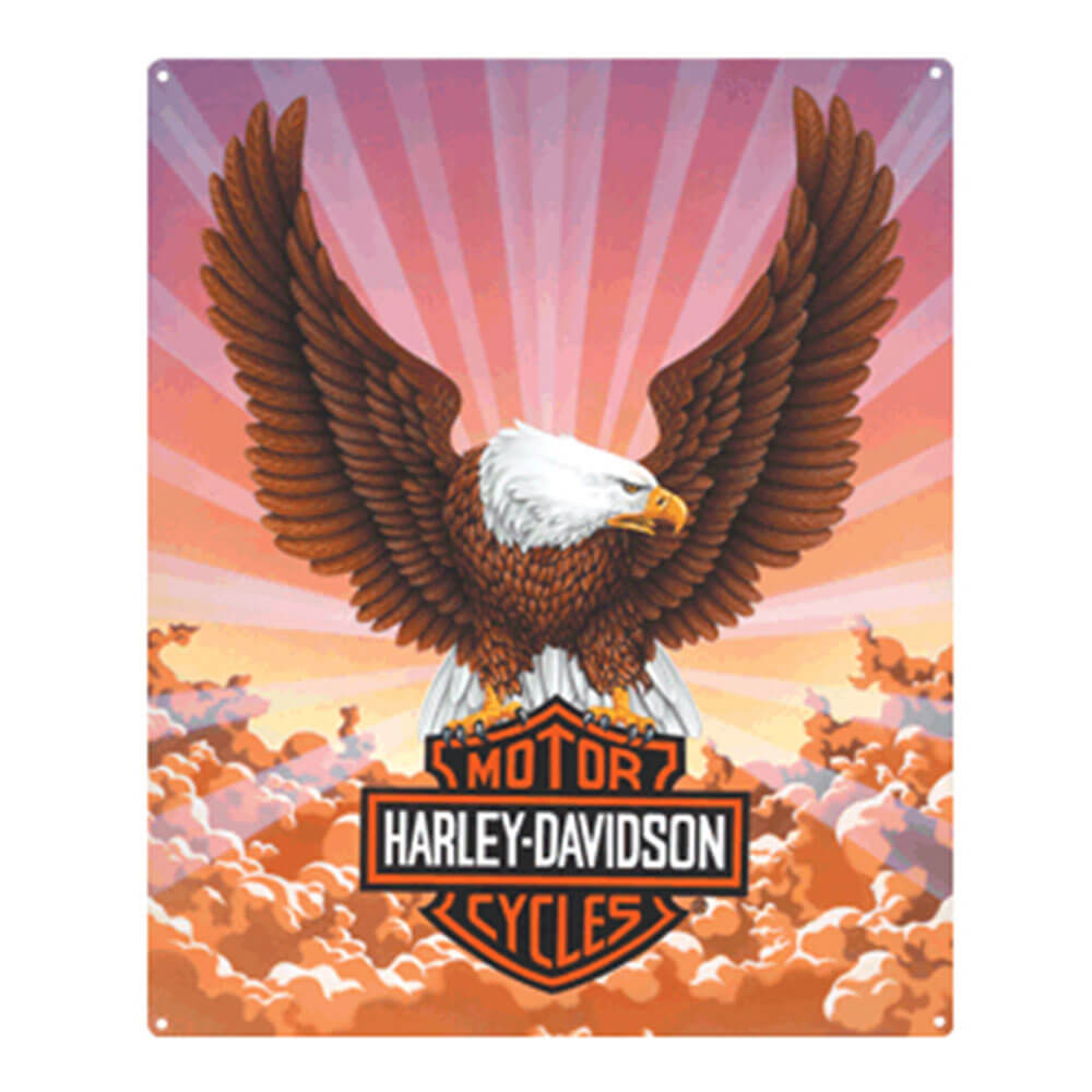 HARLEY DAVIDSON DIE CUT SIn en relief